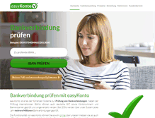 Tablet Screenshot of easykonto.de